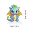 Diamond Painting Acrylic Multi-Color Dragon Kids Gift