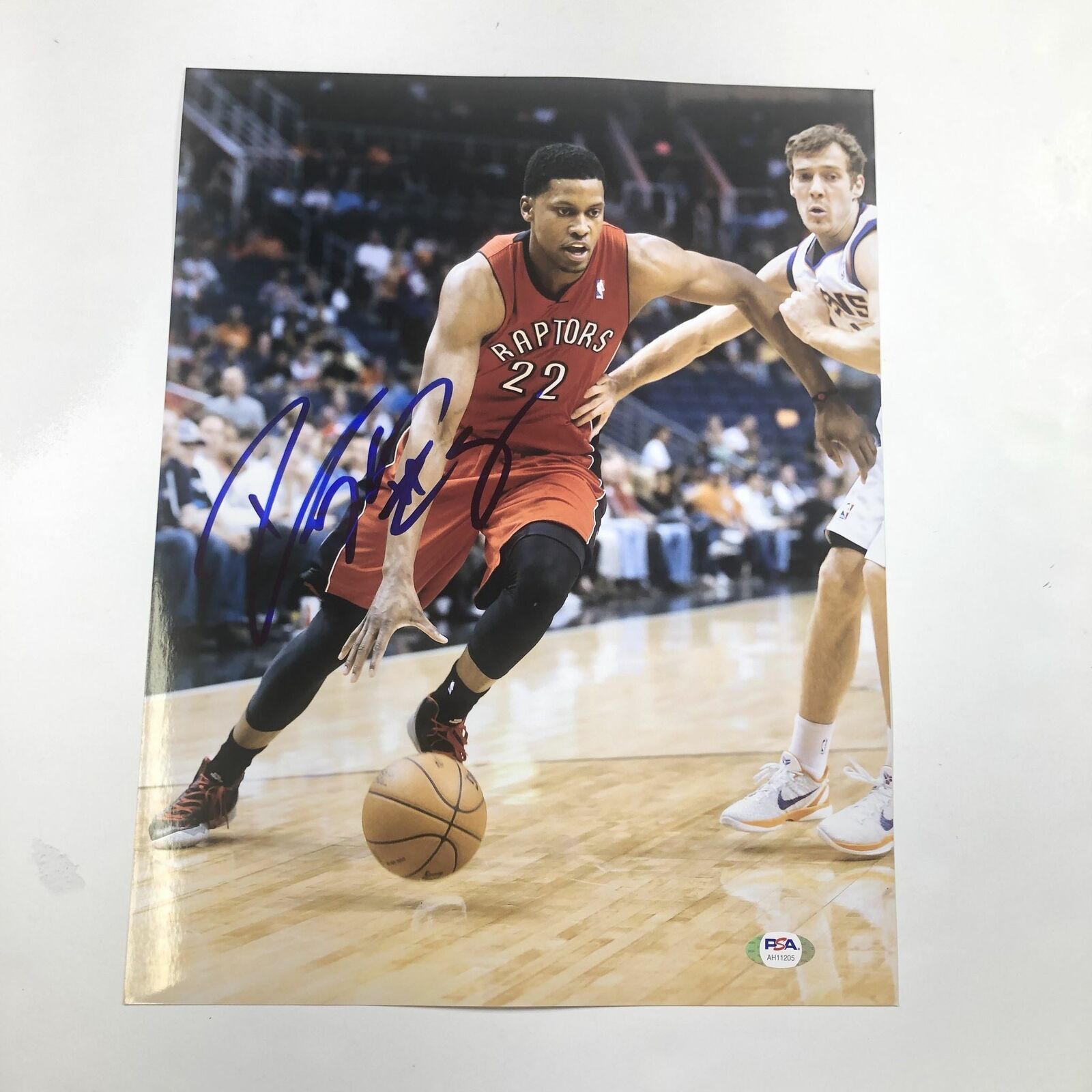 Rudy Gay signed 11x14 Photo Poster painting PSA/DNA Toronto Raptors Autographed