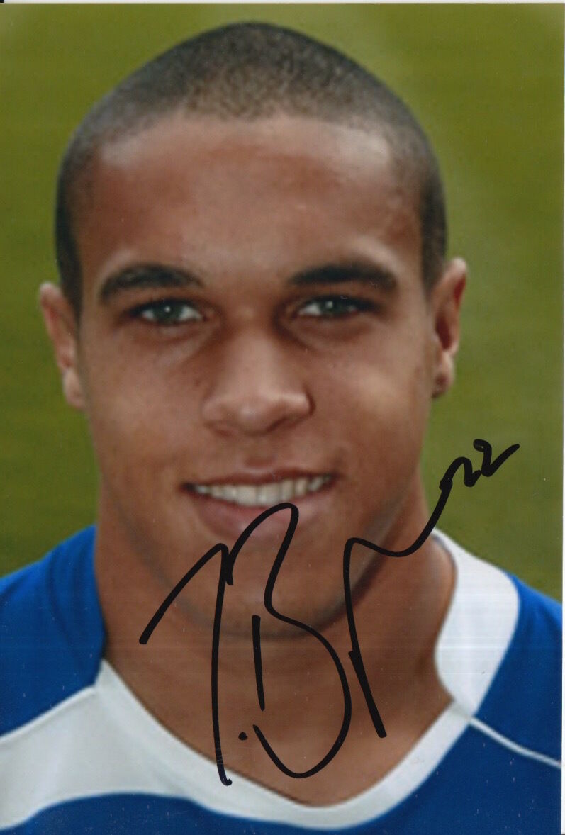 IPSWICH TOWN HAND SIGNED TROY BROWN 6X4 Photo Poster painting 1.