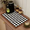 Retro Water Uptake Kitchen Counter Coffee Table Top Mat Modern Home