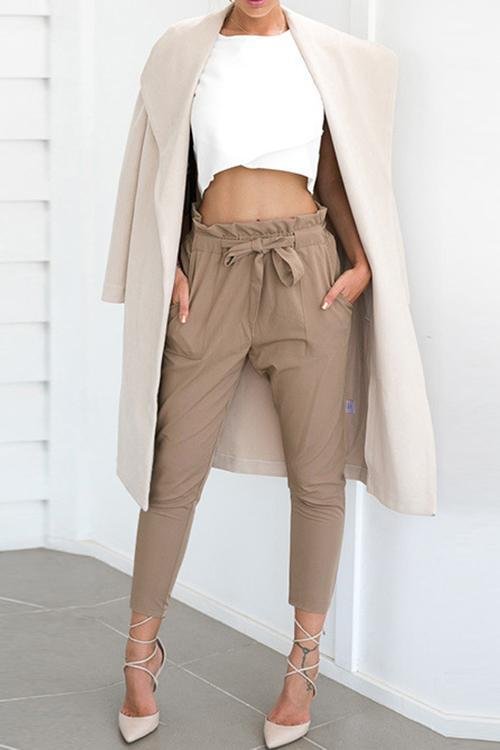 New Fashion Belt With Versatile Trousers - Shop Trendy Women's Clothing | LoverChic