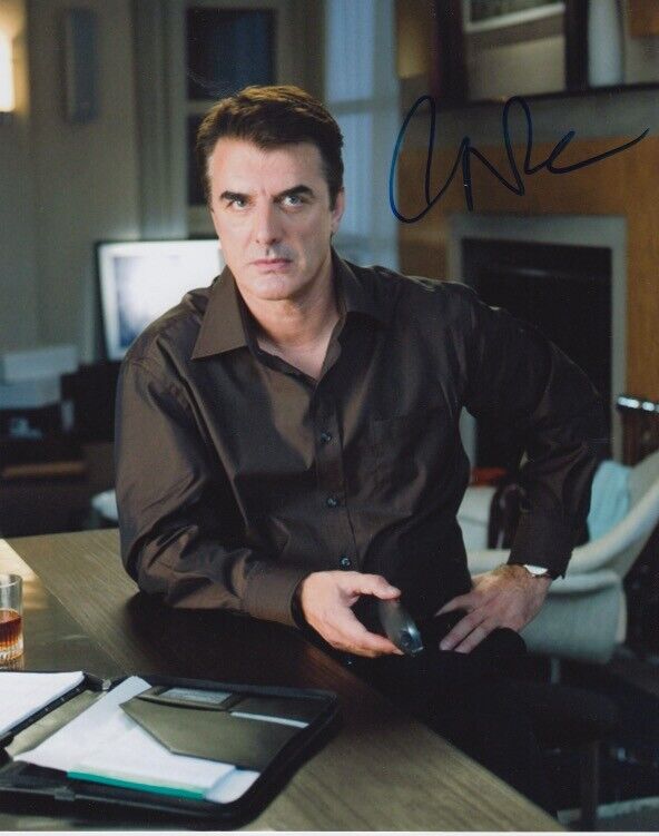 Chris Noth signed 8X10 Photo Poster painting Sex and the City