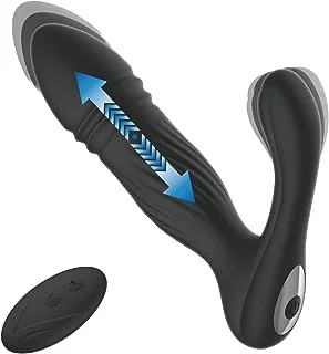 Prostate Massager with 10 Vibration Modes 10 Thrusting Speed, Remote  Control ZRCOHU Adult Sex Toys for Men, Women