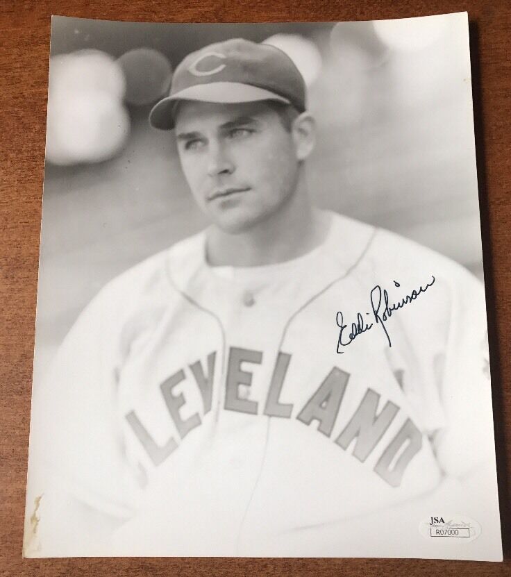 VINTAGE/RARE CLEVELAND INDIANS EDDIE ROBINSON