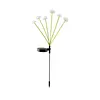 Outdoor Solar Garden Lights Waterproof LED Mushroom Jellyfish Lawn Light Reusable Color Change Gardening Stake Lighting for Courtyard Landscape Lawn Light
