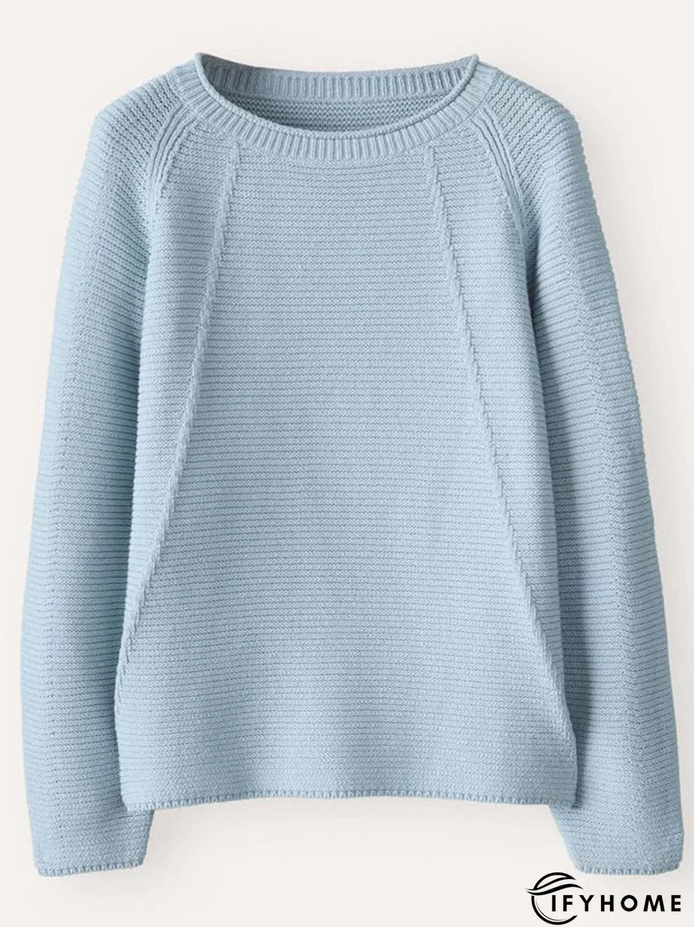 Wool/Knitting Raglan Sleeve Sweater | IFYHOME