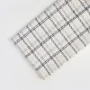 Plaid Knitting Gift Package Flower Wrapping Fabric