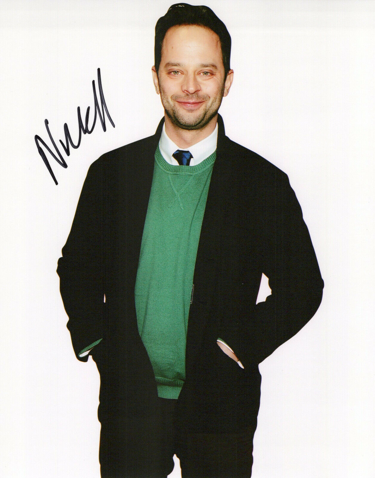 Nick Kroll head shot autographed Photo Poster painting signed 8x10 #6