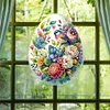 DIY Easter Egg Flower Bird Acrylic Special Shaped Diamond Painting Hanging Pendant