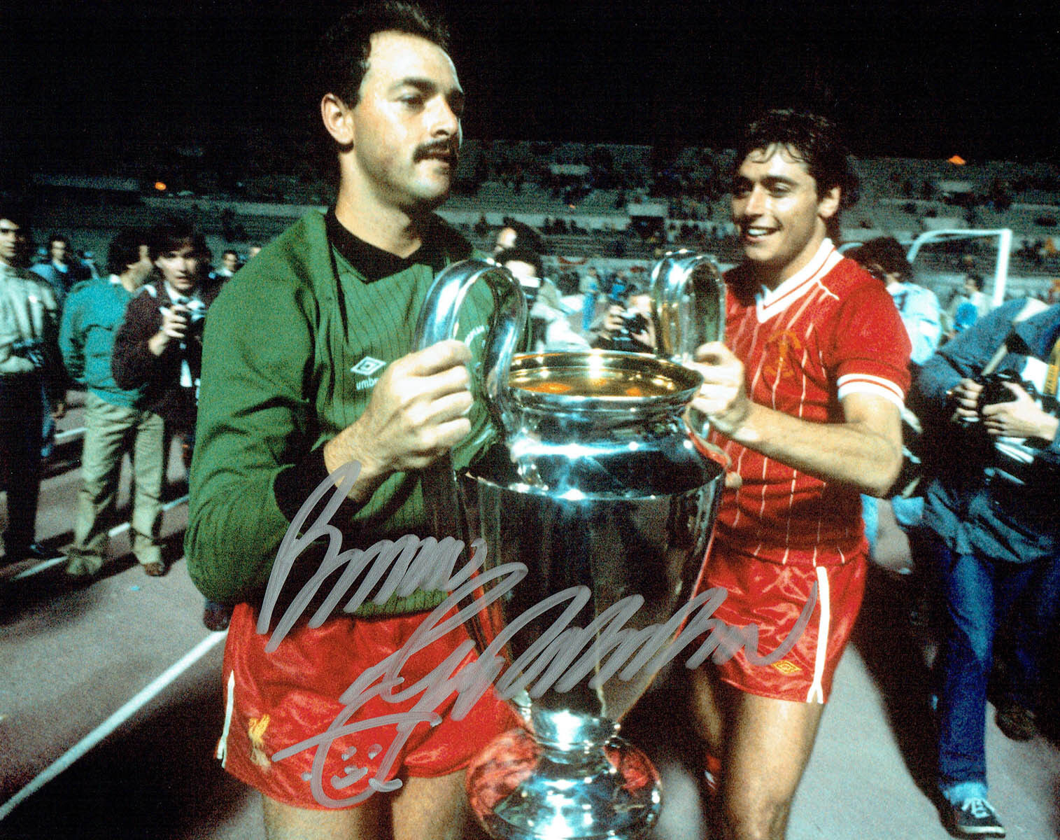 Bruce GROBBELAAR Liverpool FC Legend 10x8 Signed Photo Poster painting B AFTAL COA Autograph