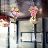 2pcs Flower Cross Diamond Painting Double-sided Crystal Window Suncatcher Craft Set Birthday Gifts Home Garden Decor Hanging Kit