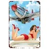Pin Up Girl - Metal Tin Signs(8*12Inch/12*16Inch)
