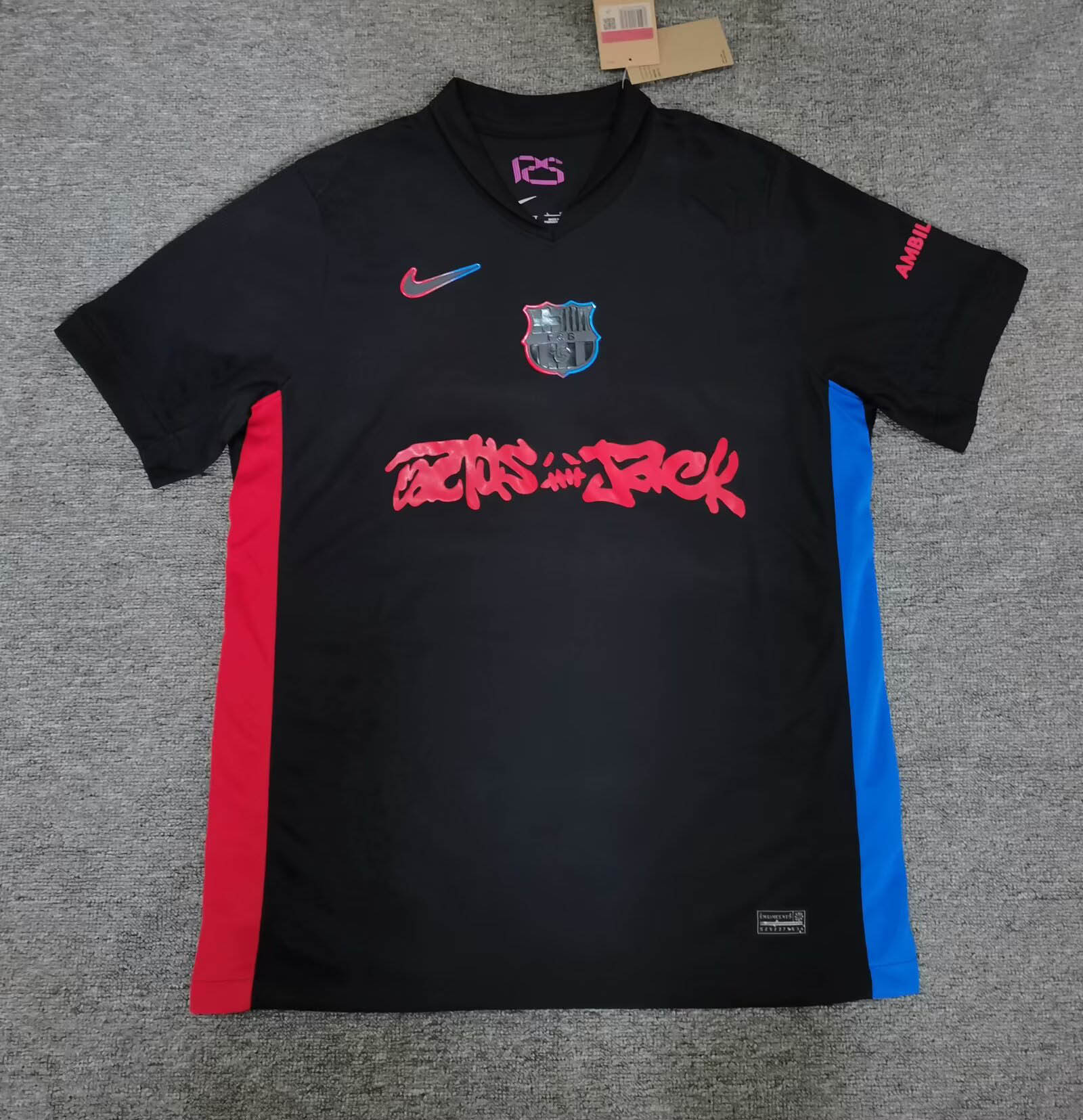 2024-2025 Barcelona Away Travis Scott Joint Edition Football Shirt 1:1 Thai Quality- Maxi Kit