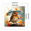 Bird Holding Umbrella - 11CT Stamped Cross Stitch - 40*40cm