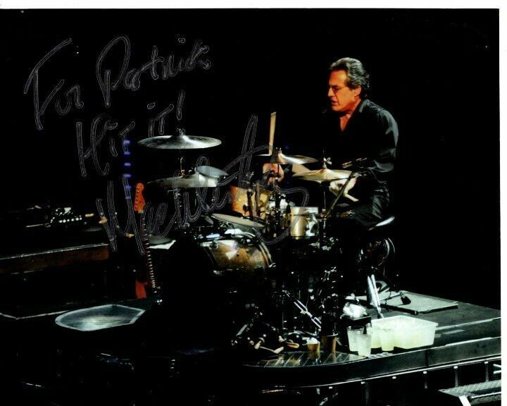 MAX WEINBERG Autographed Signed Photo Poster paintinggraph - To Patrick GREAT CONTENT