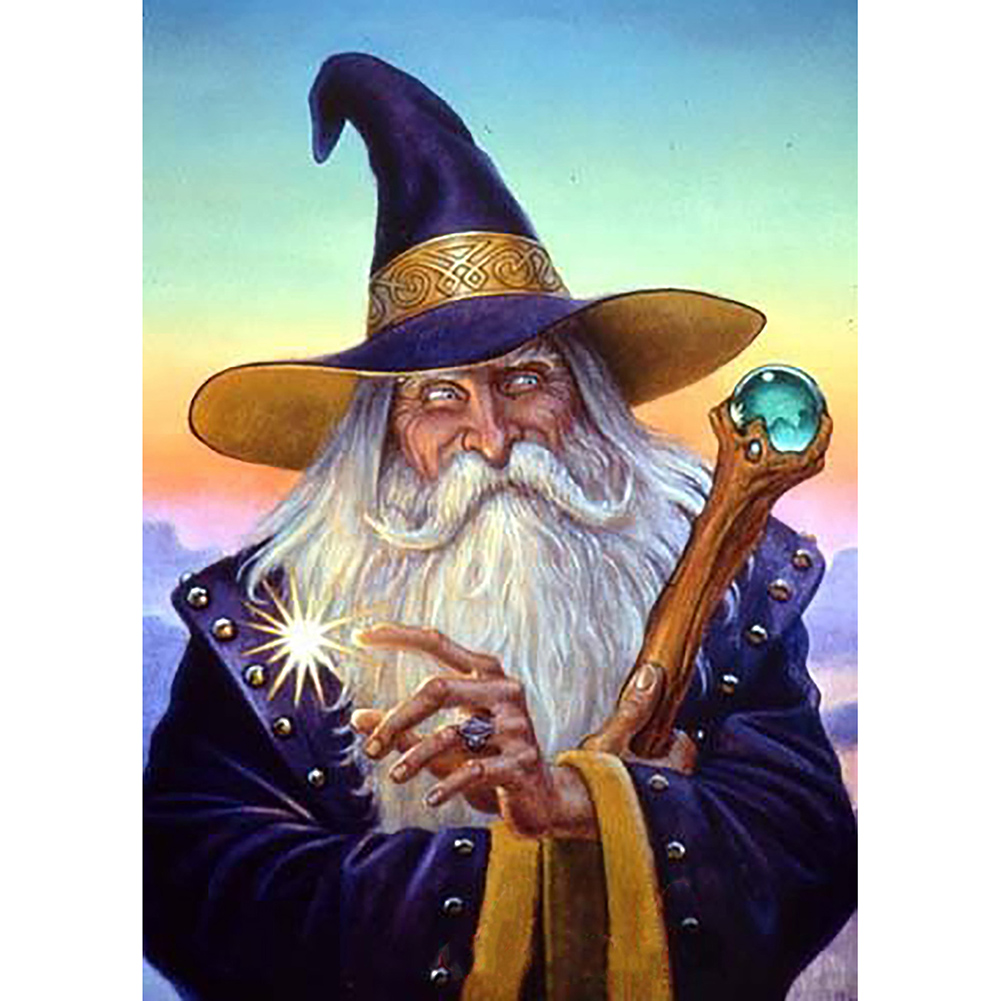

Wizard - Round Drill Diamond Painting - 30*40CM, 501 Original