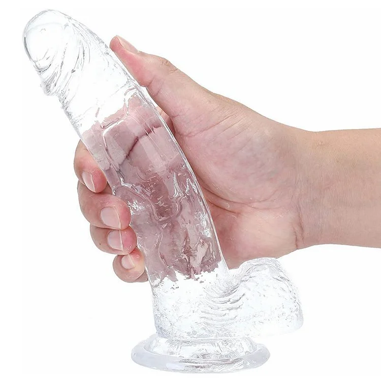 7.3 inch Transparent Dildo Penis