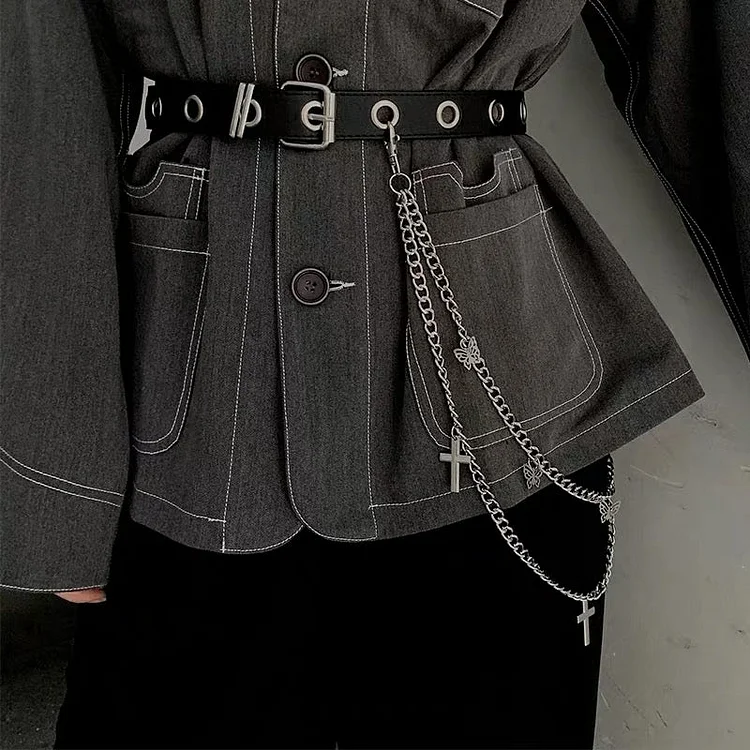 Cross on sale chain belt