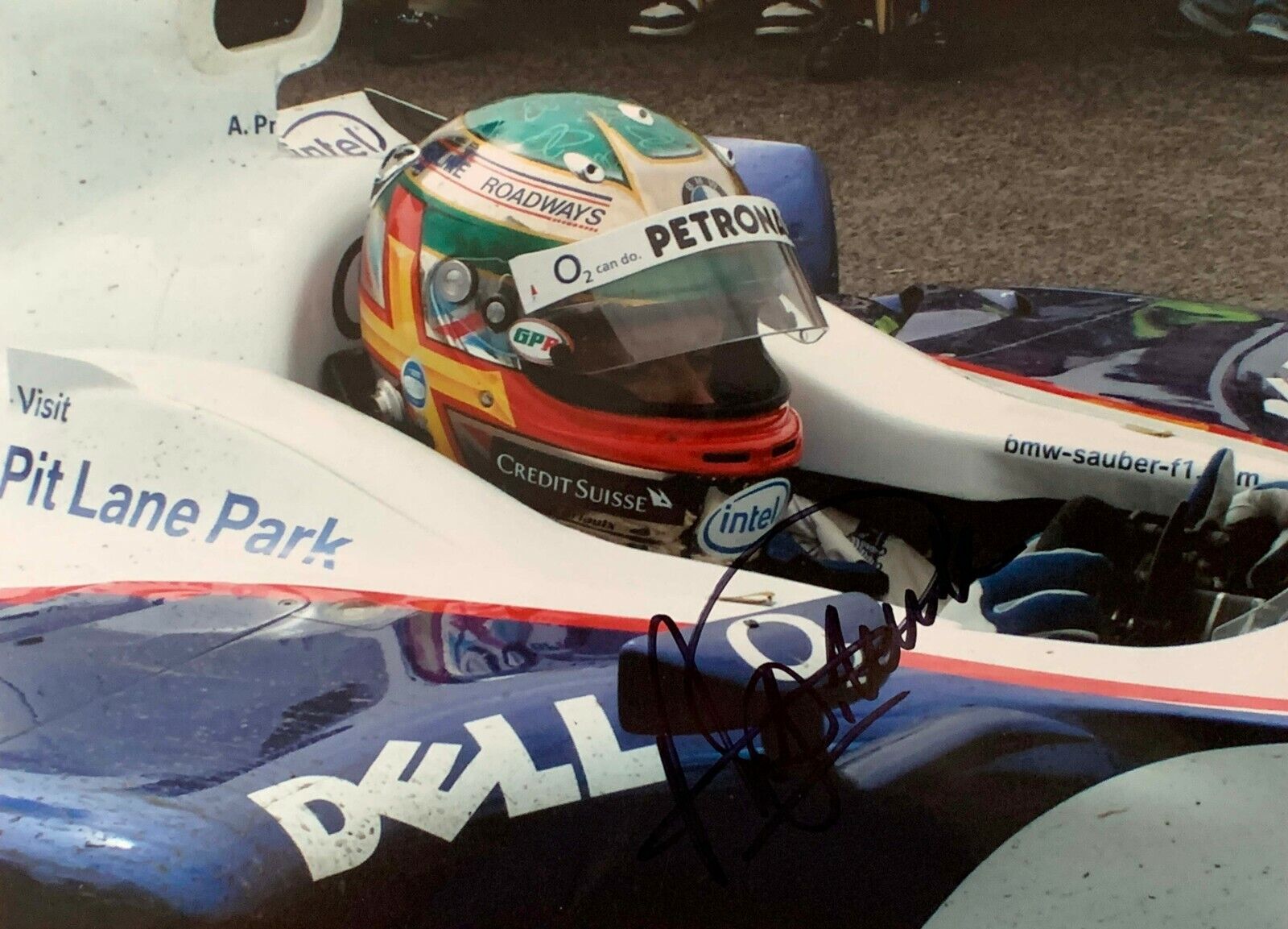 Andy Priaulx BMW Sauber F1 Hand Signed Autograph BTCC WTCC Le Mans Ford