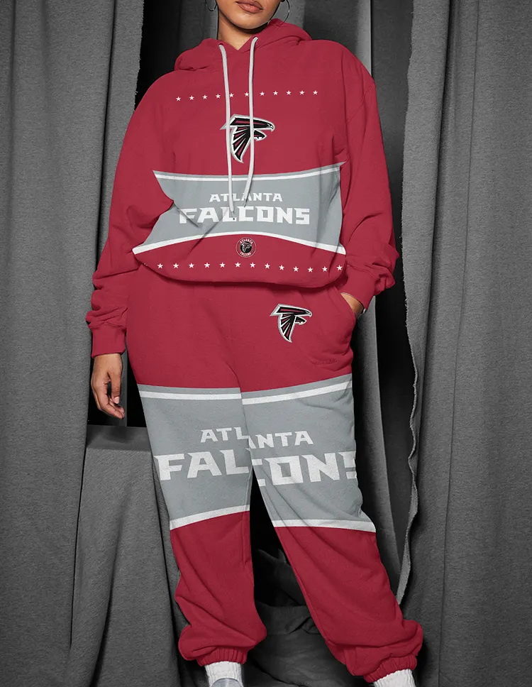  Atlanta Falcons  3D Printed Pullover Hoodie And Sweatpant 2pcs Tracksuits