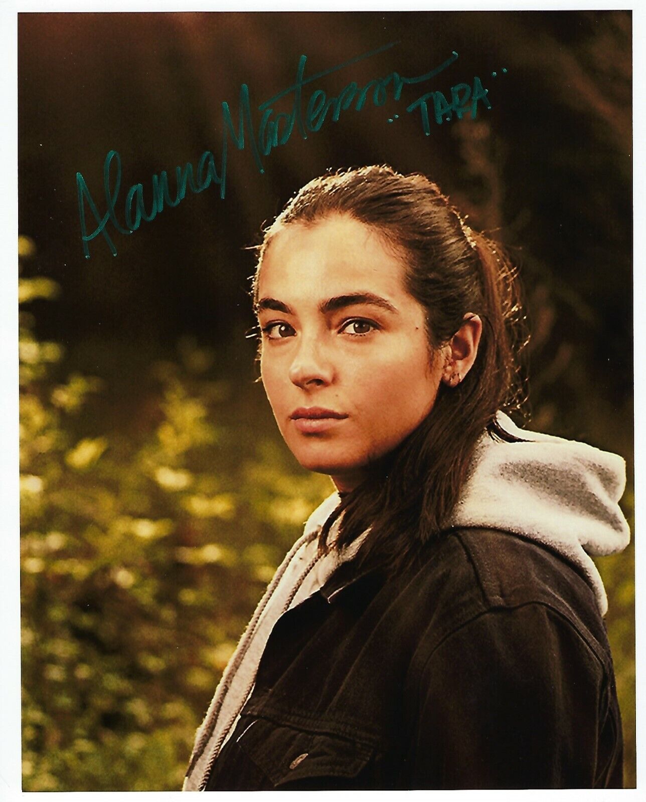 Alanna Masterson - The Walking Dead signed Photo Poster painting