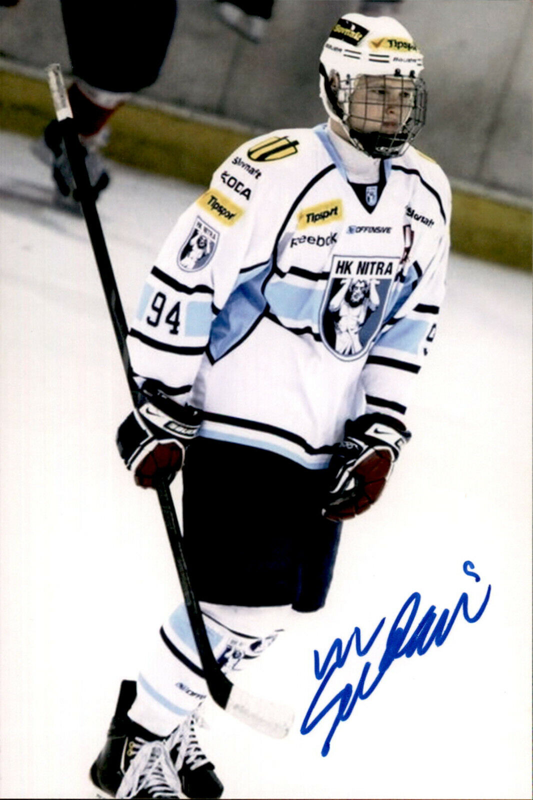 Juraj Siska SIGNED auto 4x6 Photo Poster painting SAINT JOHN SEA DOGS / HC NITRA / SLOVAKIA #3