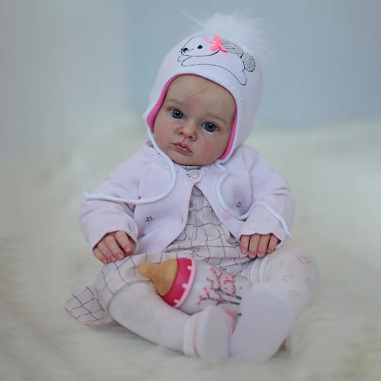  20" Quality Realistic Handmade Weighted Reborn Baby Cloth Body Girl Dolls Grice, Best Reborn Toy Dolls for Children - Reborndollsshop®-Reborndollsshop®
