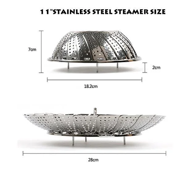 Stainless Steel Folding Steamer