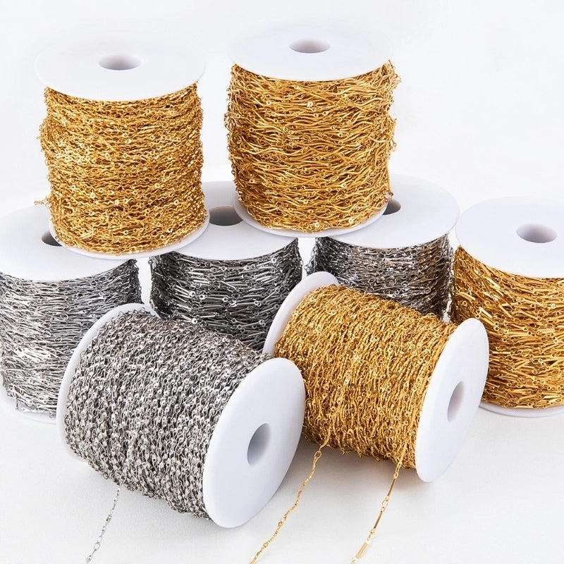 1 M Per Pack 1.3*1.45mm 12.5mm 2MM 304 Stainless Steel Jewelry Accessories
