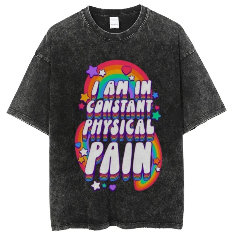 Physical Pain Unisex Vintage Washed Tee