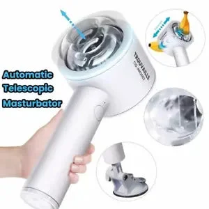 pornhint Pornhint Male Masturbaters Auto HandsFree Cup Thrusting Penis Pump Stroker Men Sex Toy US