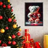5D DIY Full Square Drill Diamond Painting Heart Bear Letter R Home Decor 35x45cm