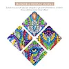 DIY Diamond Painting 7 Color Night Light Lamp Home Decoration Ornament Gift Kit(Wolf)