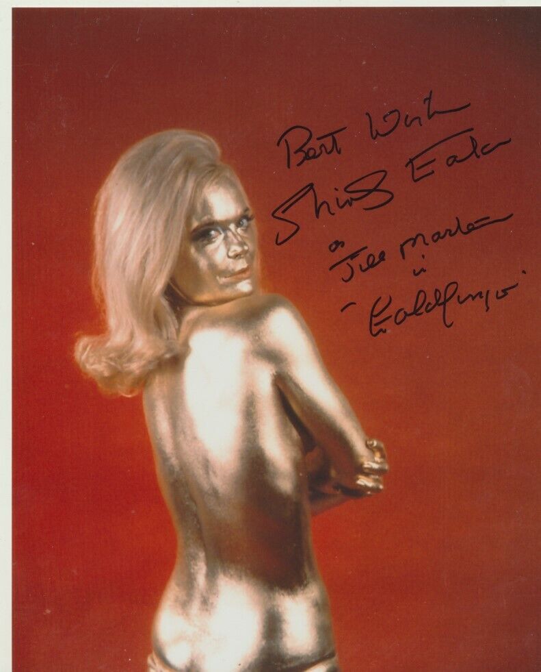 Shirley Eaton In Person signed 10 x 8