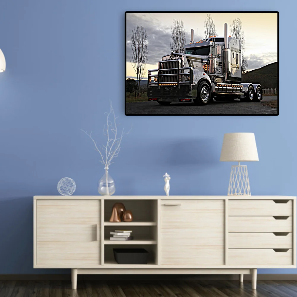 Diamond Painting - Full Round Drill - Truck(60*40cm)