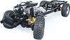 AMK 295-343mm Adjustable Wheelbase Alloy RCRUN LC80 Chassis Cruiser Real Frame Builder Kit for 1/10 RC Crawler Off-Road Truck