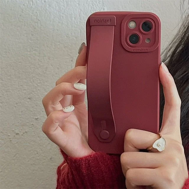 Solid Color Cute Phone Cases For Huawei P50 P20 P30 P40 Lite Mate 20 30 40 Pro Honor 20i 10i 50 9x Nova 9 5t (1)