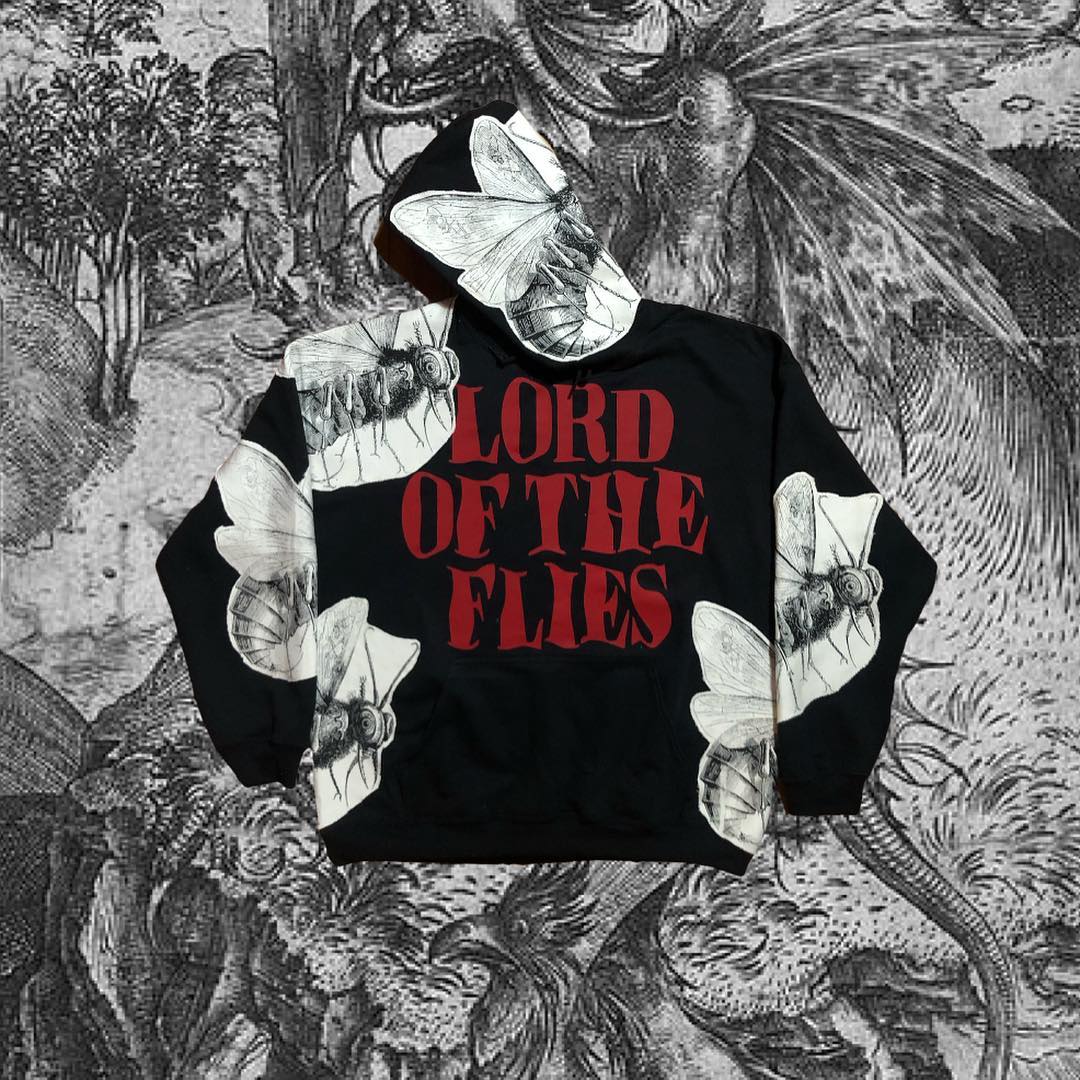 Loveciss®/ The Lord Of The Flies Long Sleeve Fleece-lined Hoodie