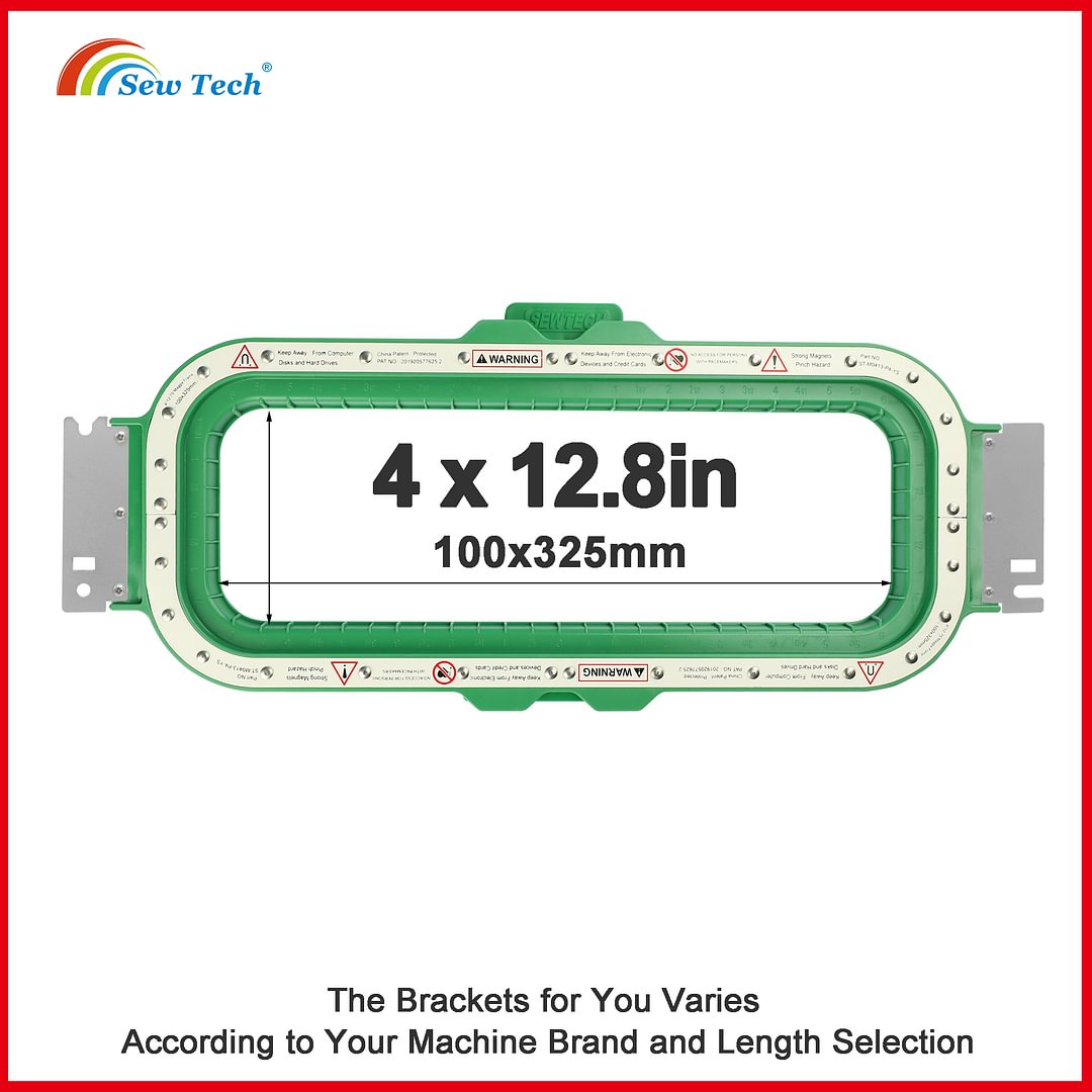Sew Tech Hoops for Tajima Toyota, Embroidery Machine Frames