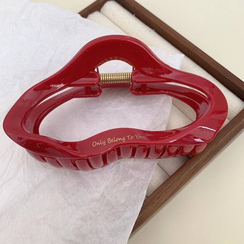 Women’s Minimalist Classic Style Solid Color PS Hair Claws