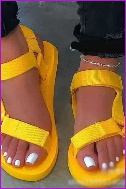 Colorful Beach Sandals F517