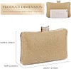 BAIGIO Damen Abendtasche Clutch Tasche Elegant Handtasche mit Strass fur Party Hochzeit