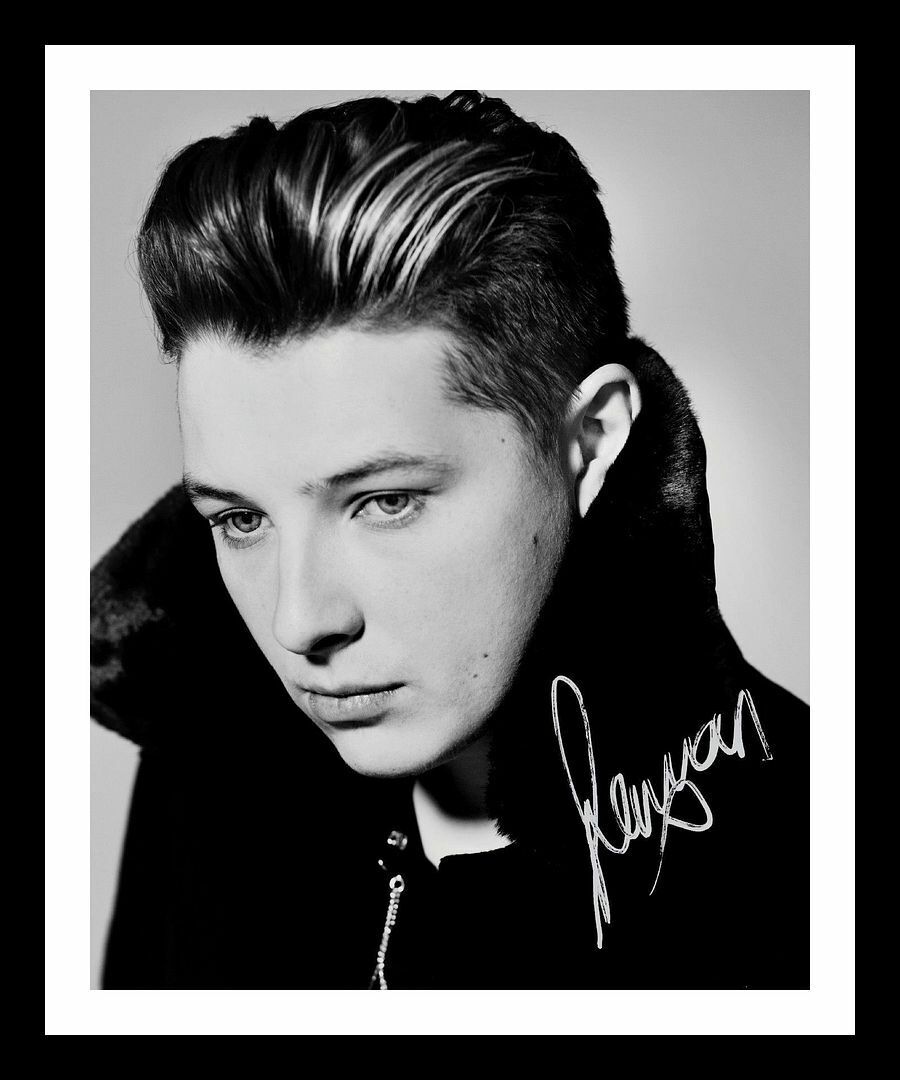 John Newman Autograph Signed & Framed Photo Poster painting 1