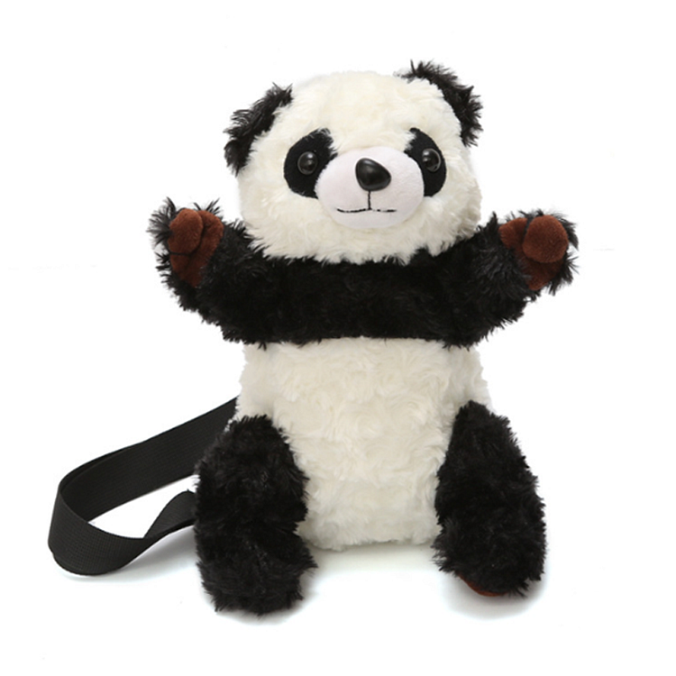 Panda Soft Plush Crossbody Bag - Modakawa Modakawa