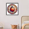 Stained Glass Ladybug - Full Round Drill Diamond Painting
