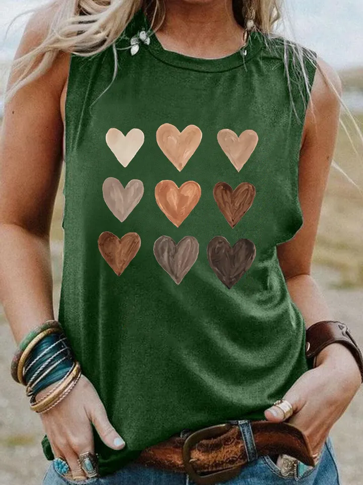 Be Kind Heart Tank Top