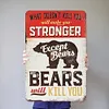 (Multi Style)Warning - Vintage Metal Signs - 30*40cm - Warning