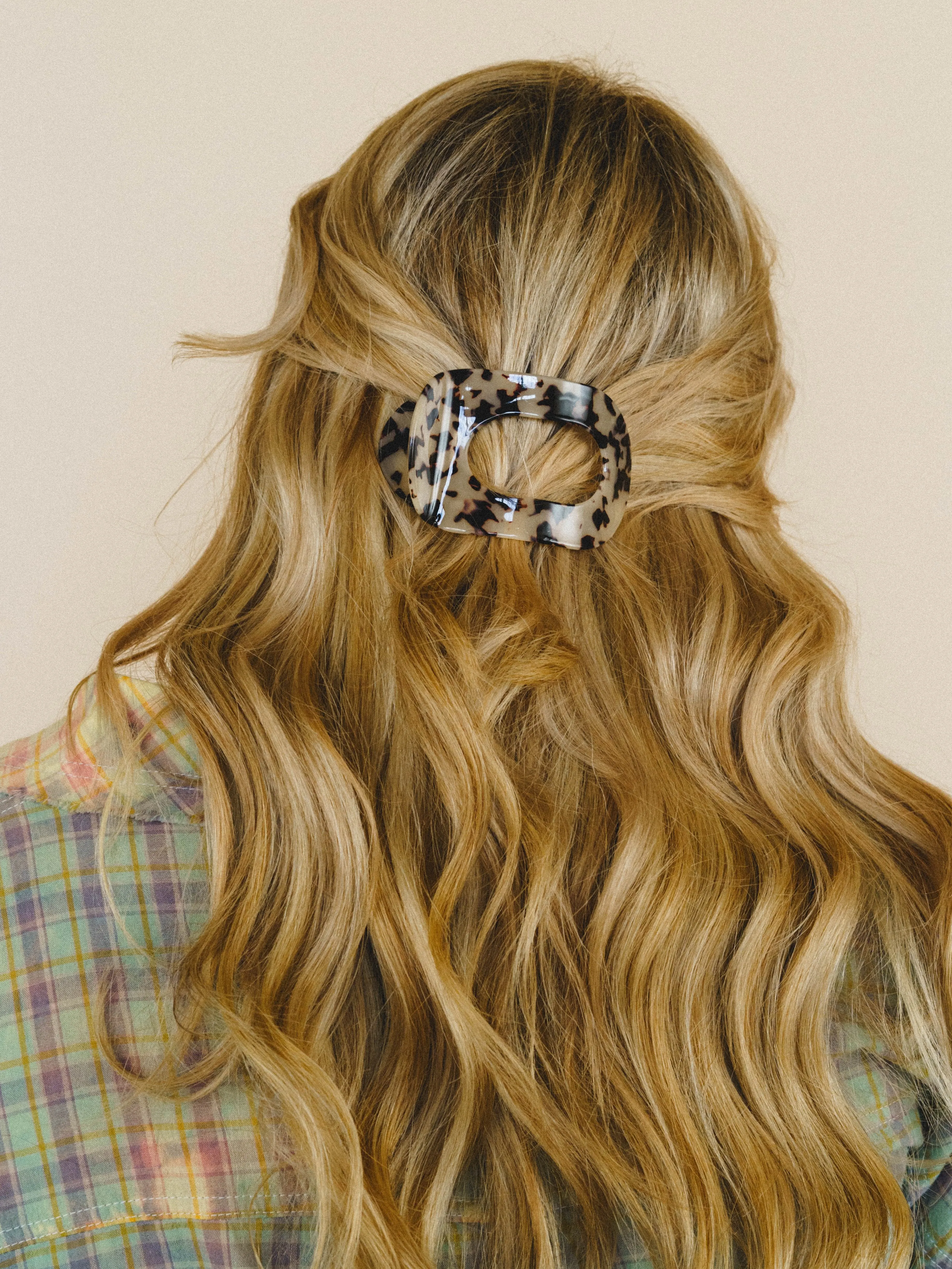 Ashton Clip - Tortoiseshell Cream
