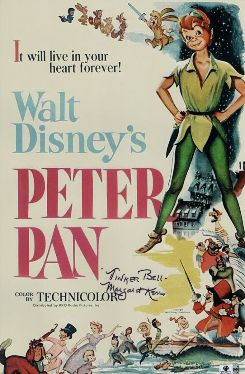 Margaret Kerry Signed Autographed 11X17 Photo Poster painting Peter Pan Tinkerbell GV907891