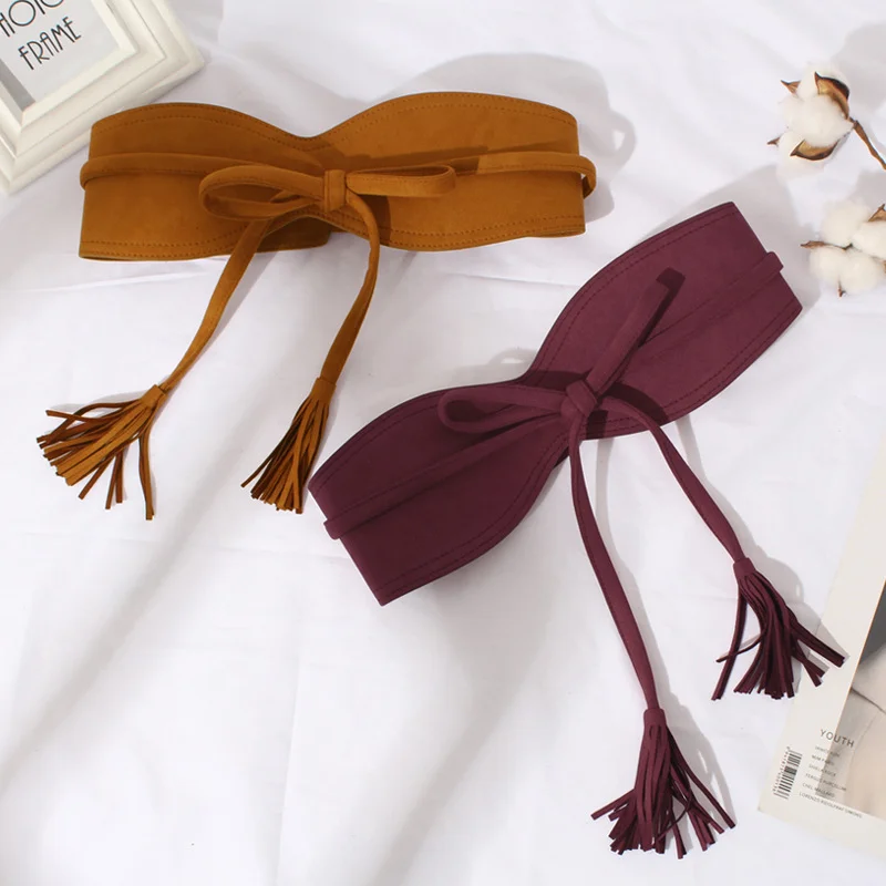 Casual Tassel Bow Girdle